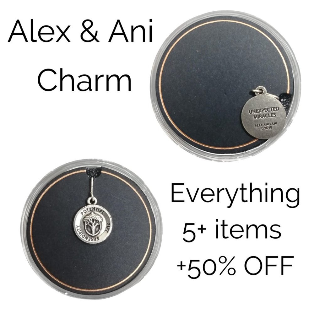 ALEX AND ANI Scarab Charm STRENGTH + PROTECTION